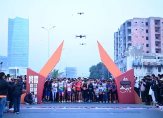 First Karachi Marathon was held successfully Karachi Marathon
