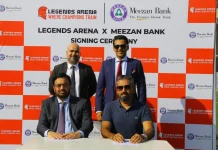 Meezan Bank and Legends Arena Join Hands to Promote Health and Fitness Meezan Bank Legends Arena