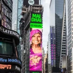 Spotify features Tharparkar artist Mai Dhai on Times Square as the EQUAL PK ambassador for June 2024 Tharparkar