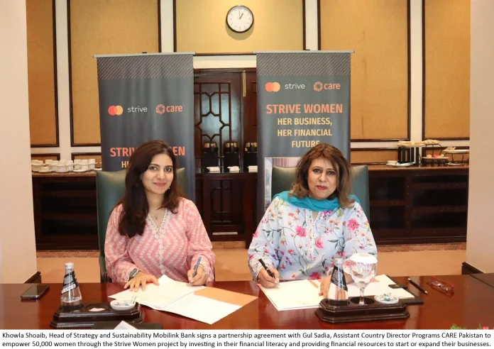 Mobilink Bank CARE Pakistan