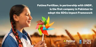 Fatima Fertilizer Becomes the First Company in Pakistan to Partner with UNDP on SDG Impact Framework. Fatima Fertilizer