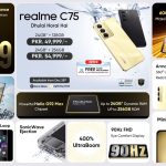 realme launches industry’s best waterproof smartphone, the realme C75 realme C75