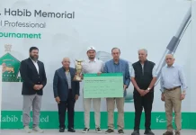 14th Rashid D. Habib Golf: Ahmad Baig defends his title Habib Golf