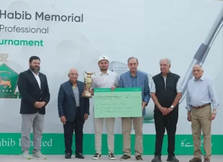 14th Rashid D. Habib Golf: Ahmad Baig defends his title Habib Golf