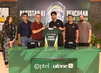 Noor Zaman Embarks on Global Squash Journey with PTCL Group Noor Zaman