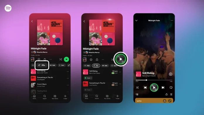 0 (6) Spotify transitions