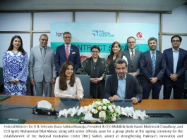 Ignite and Mobilink Bank Partner to Establish National Incubation Center Sialkot Ignite