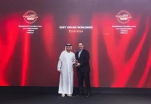 Emirates clinches Best Airline Worldwide at the 2026 Business Traveller Middle East Awards Emirates