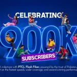 PTCL Flash Fiber surpasses 900,000 subscribers, reinforcing leadership in Pakistan’s fiber broadband market Ptcl