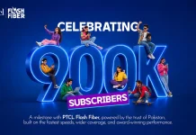 PTCL Flash Fiber surpasses 900,000 subscribers, reinforcing leadership in Pakistan’s fiber broadband market Ptcl
