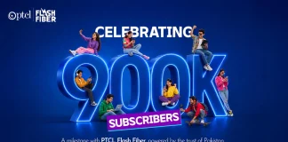 PTCL Flash Fiber surpasses 900,000 subscribers, reinforcing leadership in Pakistan’s fiber broadband market Ptcl