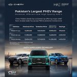 Chery Master stands by its customers, offering major relief from the revised Sales Tax across its PHEV lineup for a limited time. Save up to PKR 1.5 million Chery