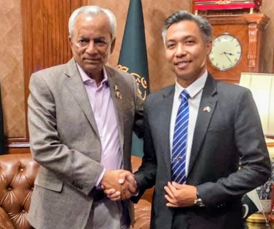 Sindh Governor Meets Malaysia’s Consul General