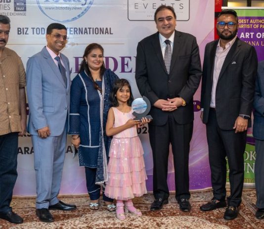 Eight-Year-Old Izyana Umair Launches Second Book The Art of Giving at Karachi Ceremony