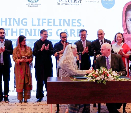 The Church of Jesus Christ of Latter-day Saints contributes $1.2 Million to strengthen maternal and newborn health in Pakistan