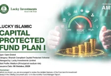 LUCKY INVESTMENTS LAUNCHES LUCKY ISLAMIC CAPITAL PROTECTED FUND PLAN I Lucky Investment