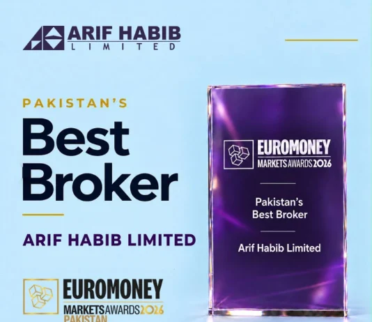 Arif Habib Limited Named Pakistan’s Best Broker at Euromoney Markets Awards 2026 Arif