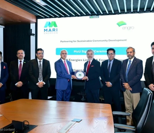 Engro Fertilizers, Mari Energies sign MoU to improve farm productivity, support Communities Engro